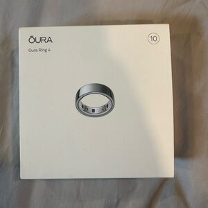Oura Ring 4 in Size 10 Silver